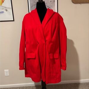 Eloquii Vibrant Red Outerwear